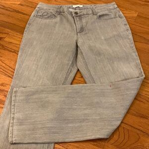 Christopher and Bank size 8 gray denim jeans
